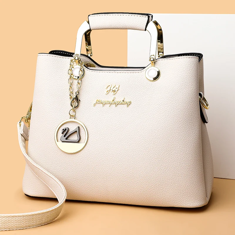 

Дамские сумочки из мягкой кожи, роскошные дизайнерские дамские сумки через плечо, брендовые вместительные женские сумки-мессенджеры 2023