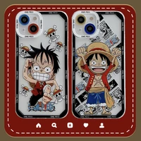 bandai classic anime creative one piece luffy phone case for iphone 13 12 11 pro max xs xr x xsmax 8 7 plus high quality case