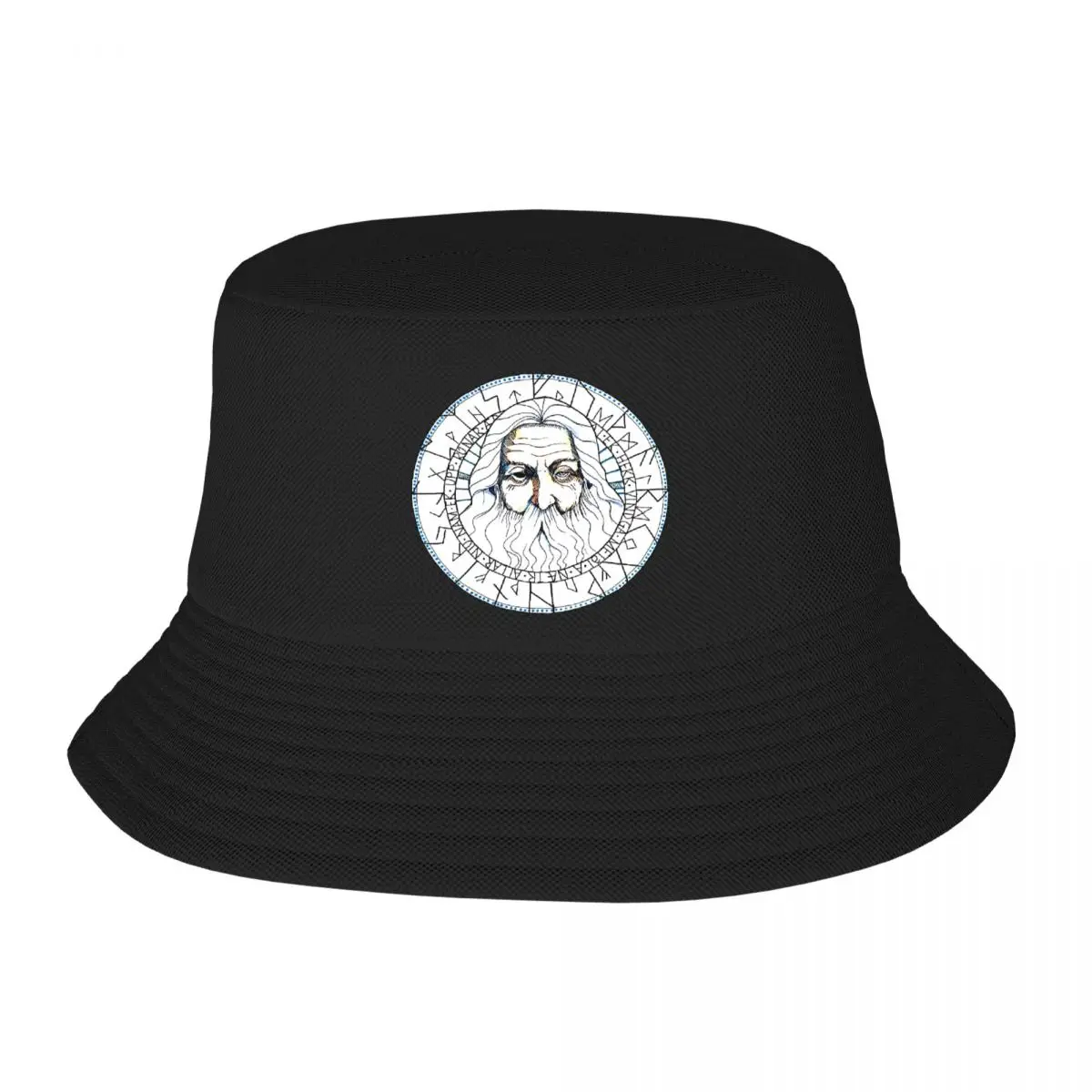 

Latest Viking Symbol Fashion Bucket Hats Outdoor Reversible Fisherman Caps Beach Fishing Hat Custom Logo Hat