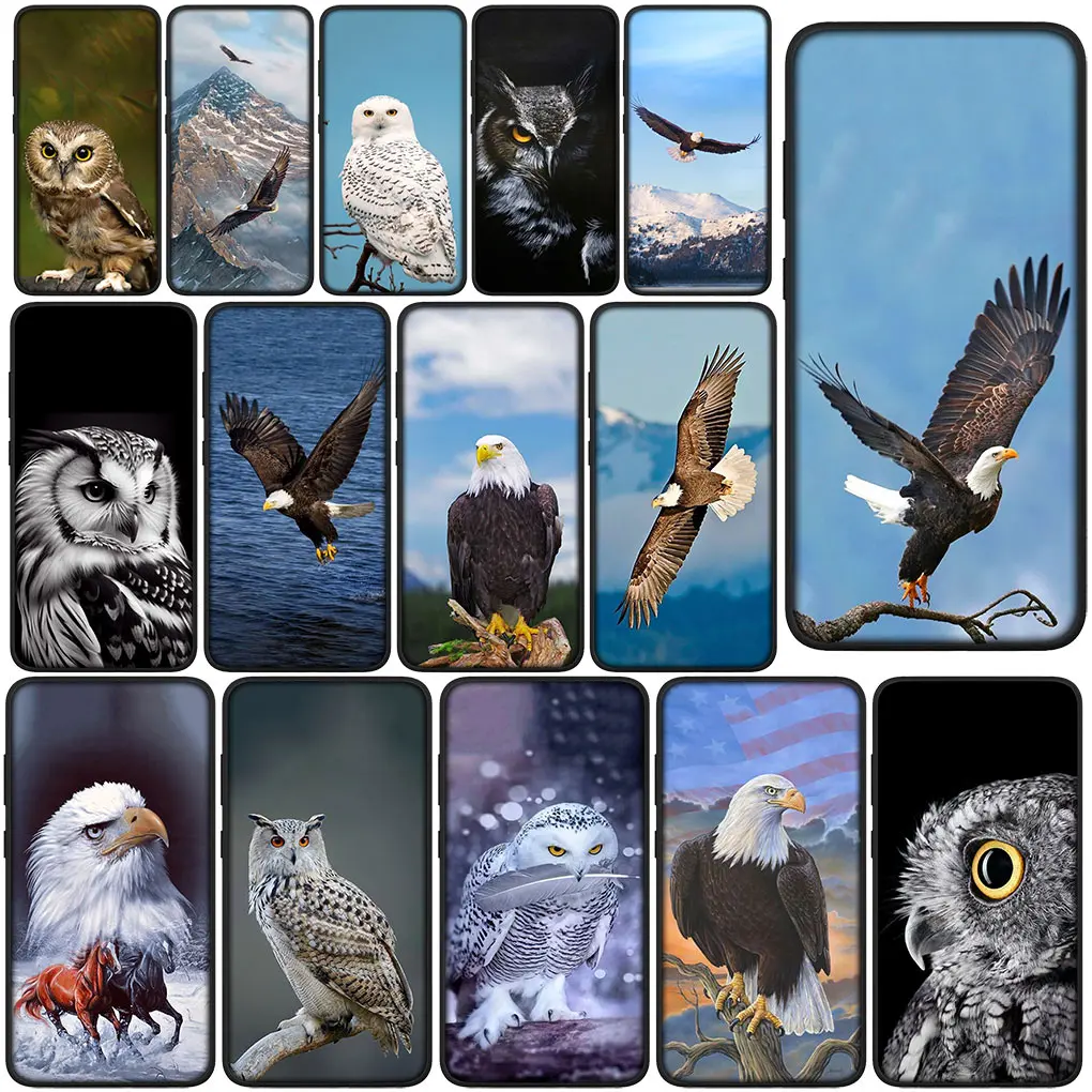 Чехол для телефона Bald Eagle Owl чехол Xiaomi Redmi Note 9 8 11 Pro 4G 5G 9S 11S 9A 9C NFC 9T 8A Funda Coque мягкий