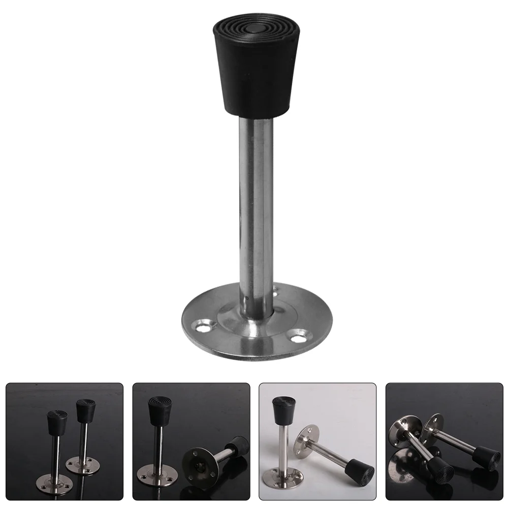 

Tip Door Stop Wall Stopper Stainless Steel Handle Mounted Stoppers