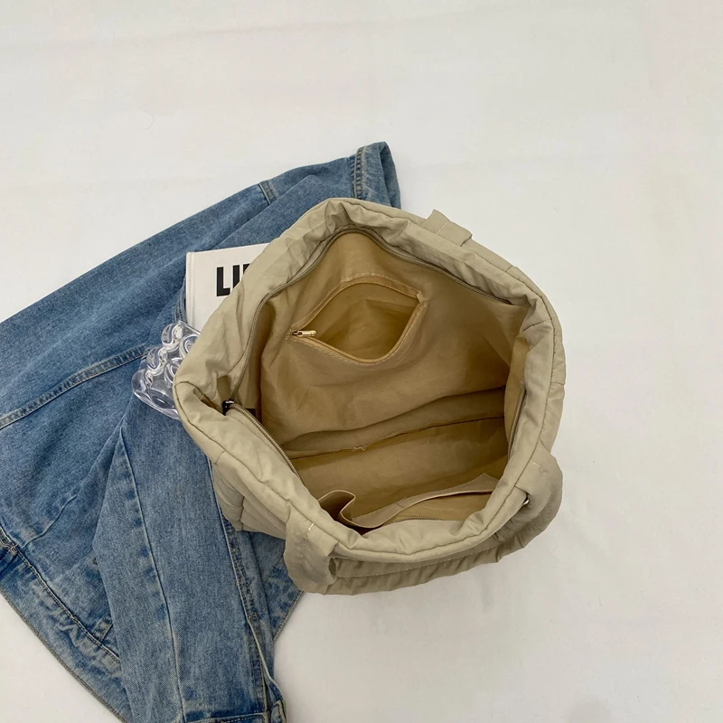 Простая повседневная Универсальная женская сумка для хранения на одно плечо