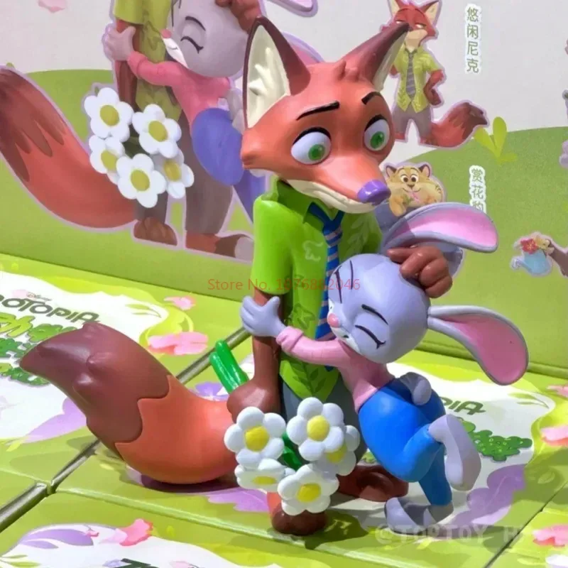 Игрушки из мультфильма зверополис Disney коллекционные настольные украшения Джуди