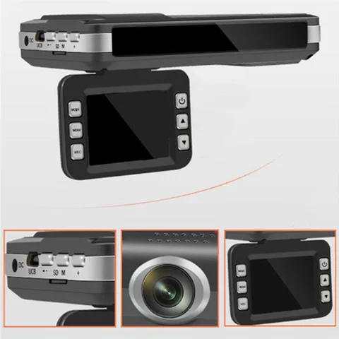 9 В-24 В 2 в 1 автомобильный радар DVR антирадидарный детектор 12 языков регистратор вождения видеокамера обнаружение потока видеорегистратор