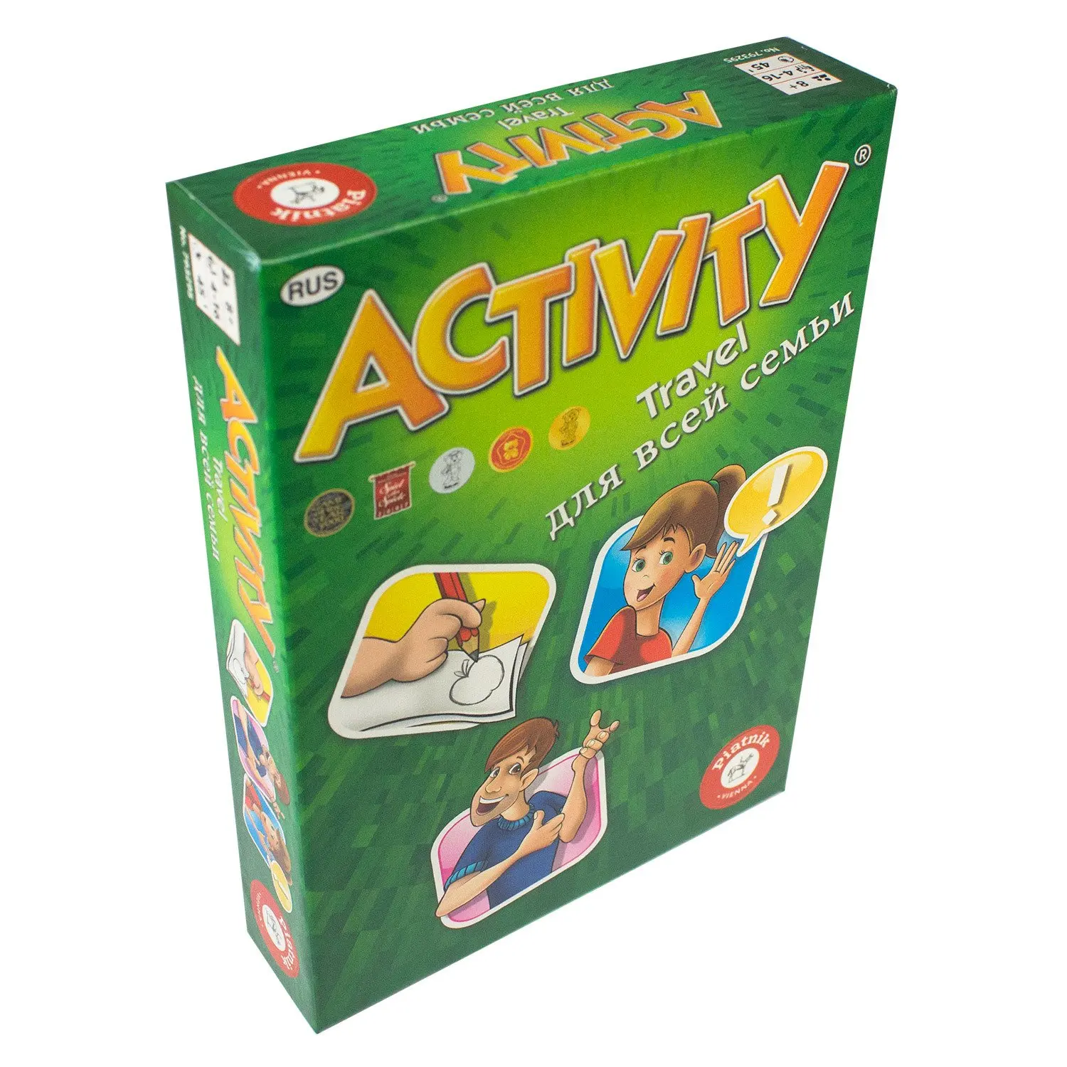 Игра настольная Piatnik Activity(Активити) для всей семьи | Спорт и развлечения