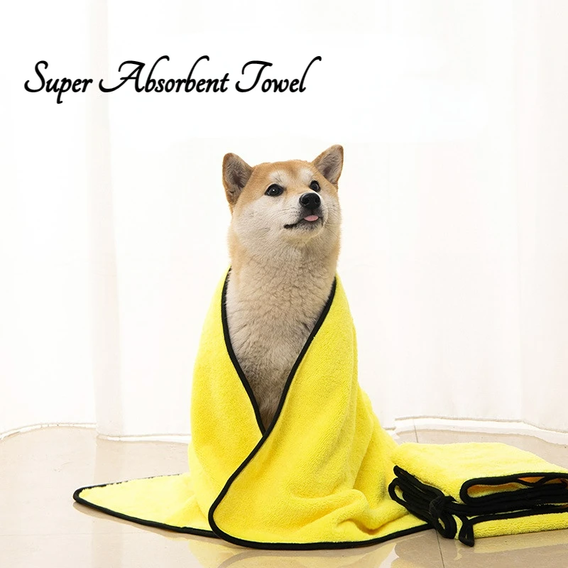

Быстросохнущие полотенца для собак и кошек, мягкое искусственное банное полотенце, удобное чистящее полотенце, аксессуары для собак