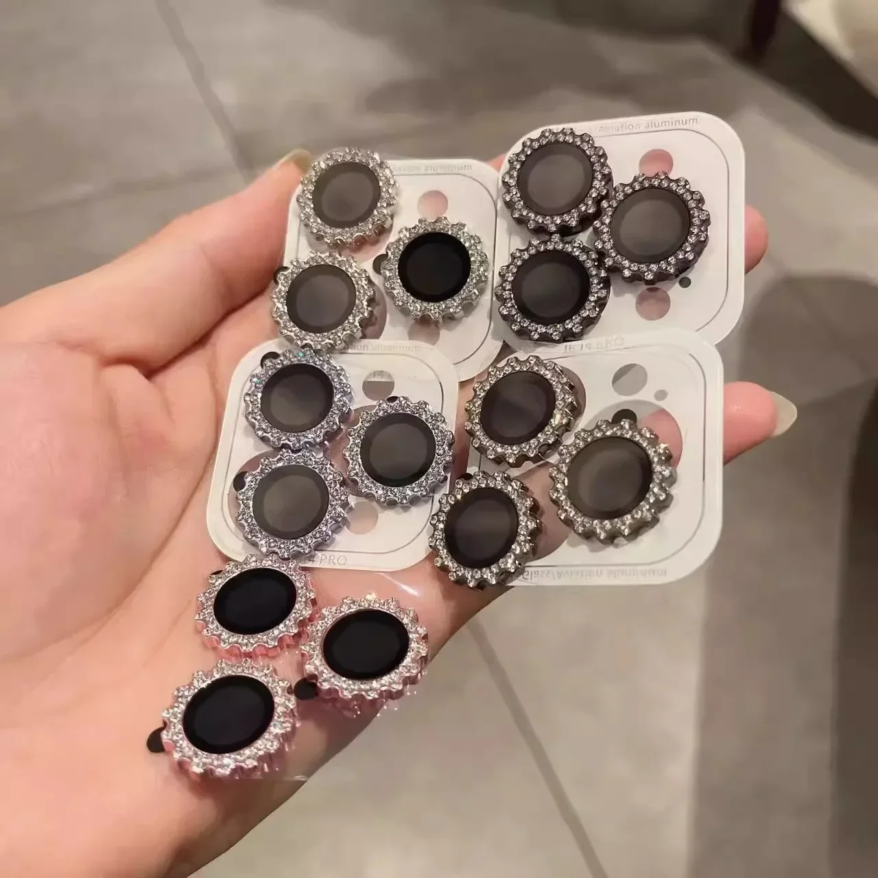 Защитная Пленка Для Объектива Камеры С Алмазной Передачей iPhone 15/16 Pro Max Plus