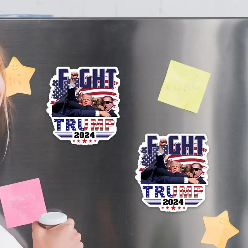 Наклейки Fight 2024 наклейка на президентские выборы 5 шт. выбор года для ноутбука