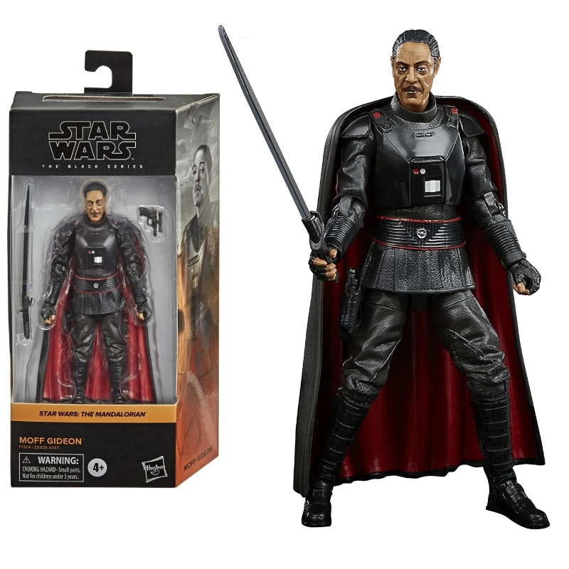 

Hasbro Star Wars Black Series Mandalorian Moff Gideon Governor 6'' Action Figure Action Figure Model Movable Figures