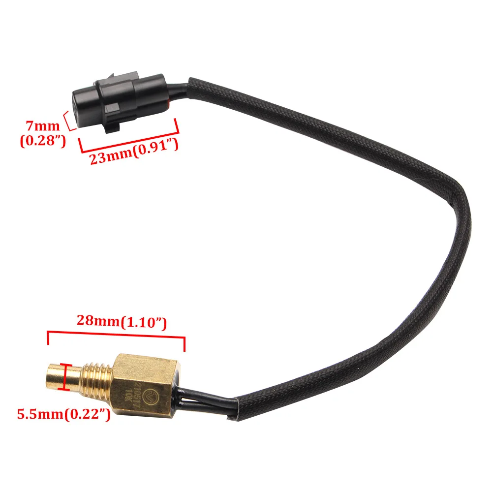 

2 провода 10 кОм датчик температуры цилиндра мотоцикла для Suzuki QS150-5