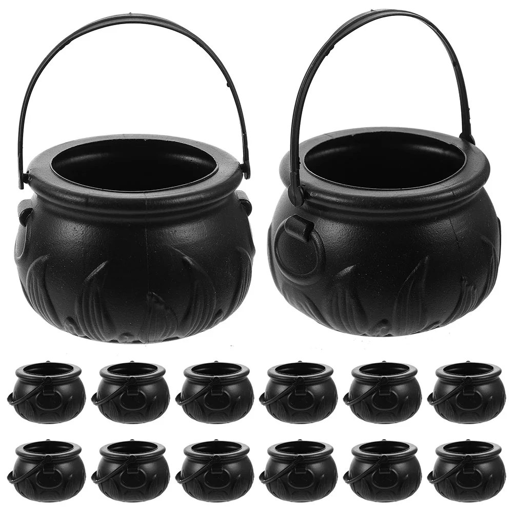 24 шт. банка для конфет на Хэллоуин портативное ведро тыква ведьма детский чайник