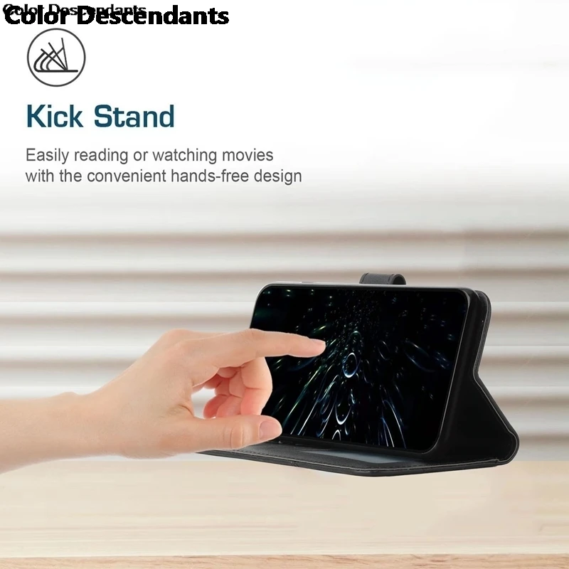 Чехол-книжка для Xiaomi Poco F6 Pro флип-чехол Xiomi POCO PocoF6 F 6 кожаный защитный чехол