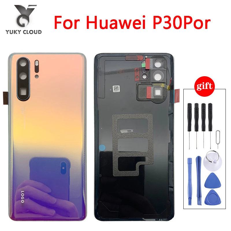 

For huawei P30pro Battery Cover For P30pro/P30 Replace the battery cover With camera cover P30pro