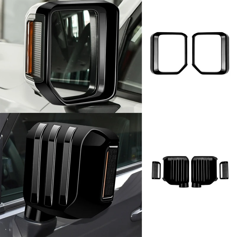 Для Toyota Land Cruiser 250 Prado LC250 2024 2025 автомобильное внешнее зеркало заднего вида козырек