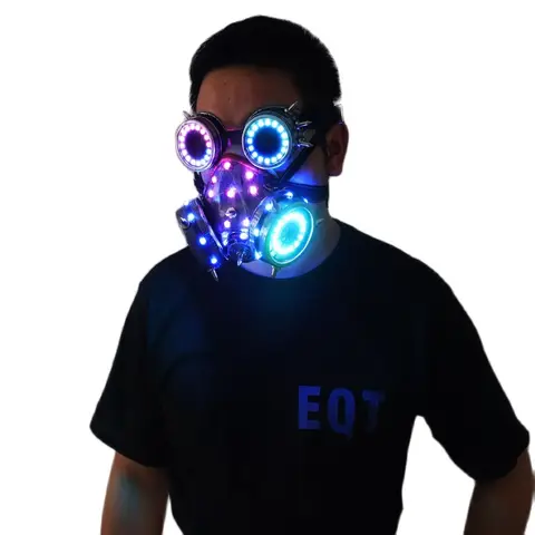LED маска для косплея TEMLASER