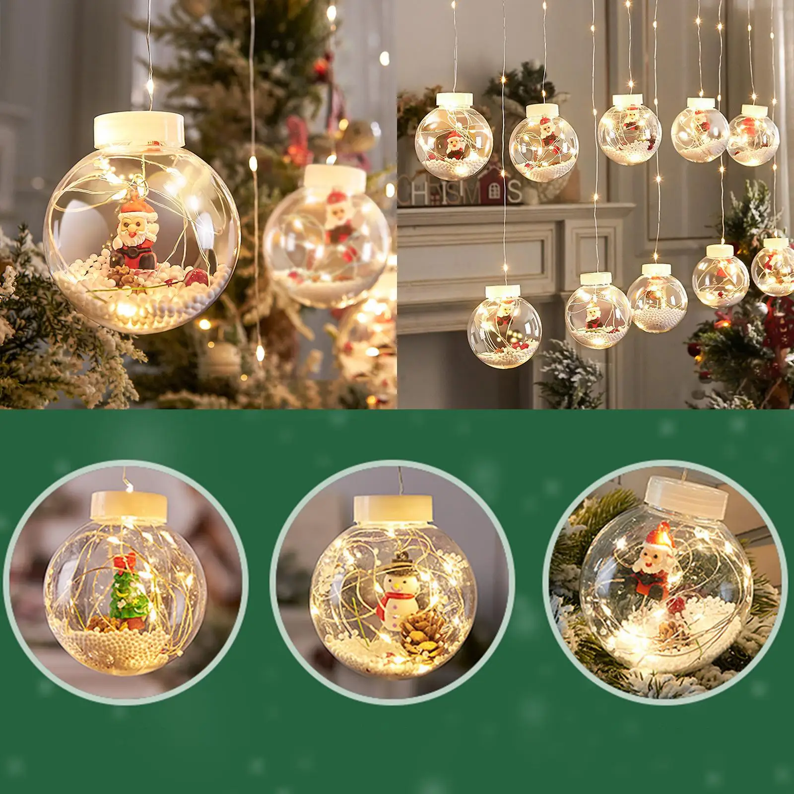 

LED Christmas Holiday Light USB Fairy Lamp Party Bedroom Living Room