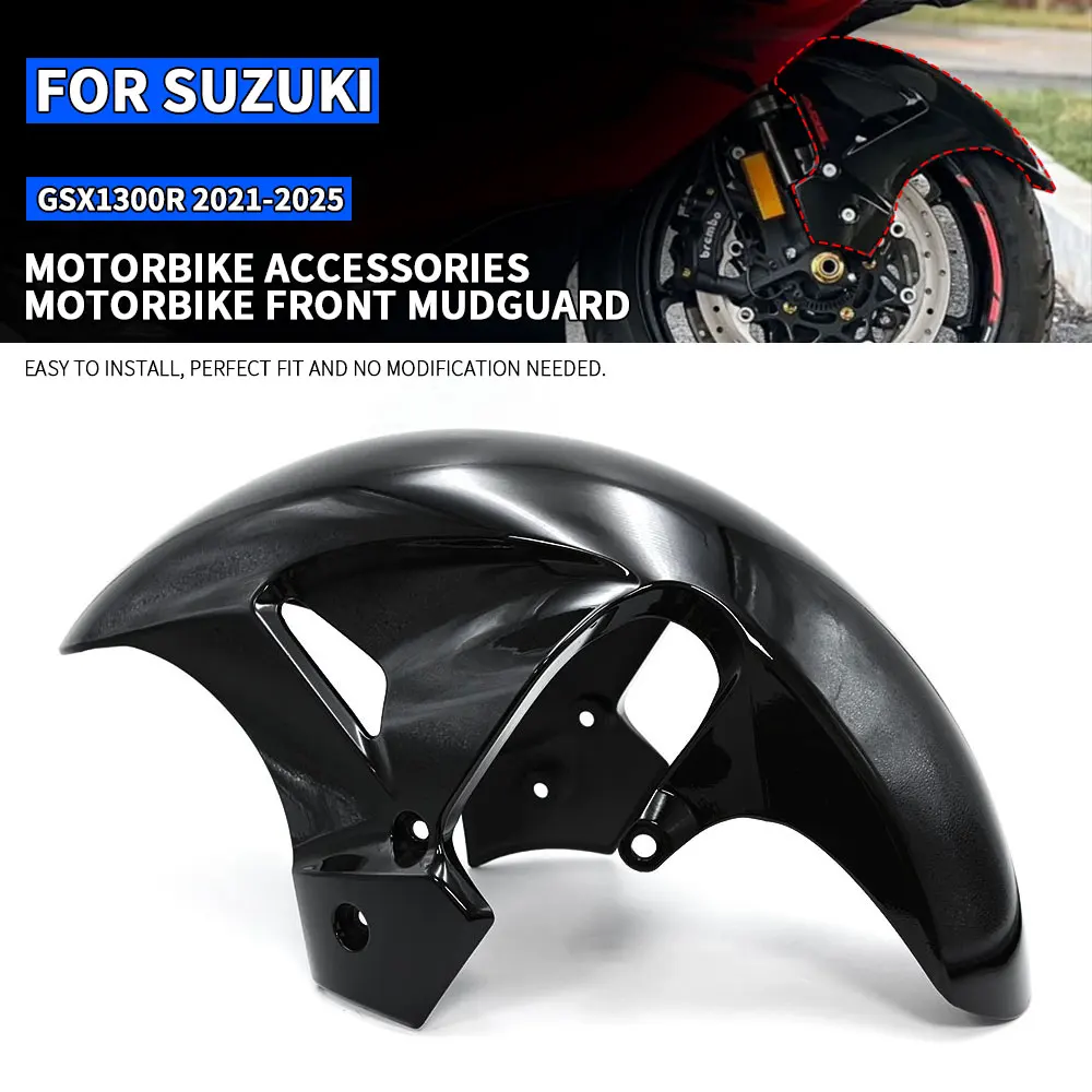 Фото Переднее крыло мотоцикла Suzuki GSX1300R 2021-2025, подходит для Suzuki GSX1300R Hayabusa, крыло мотоцикла 2021 2022 2023 2024 №1