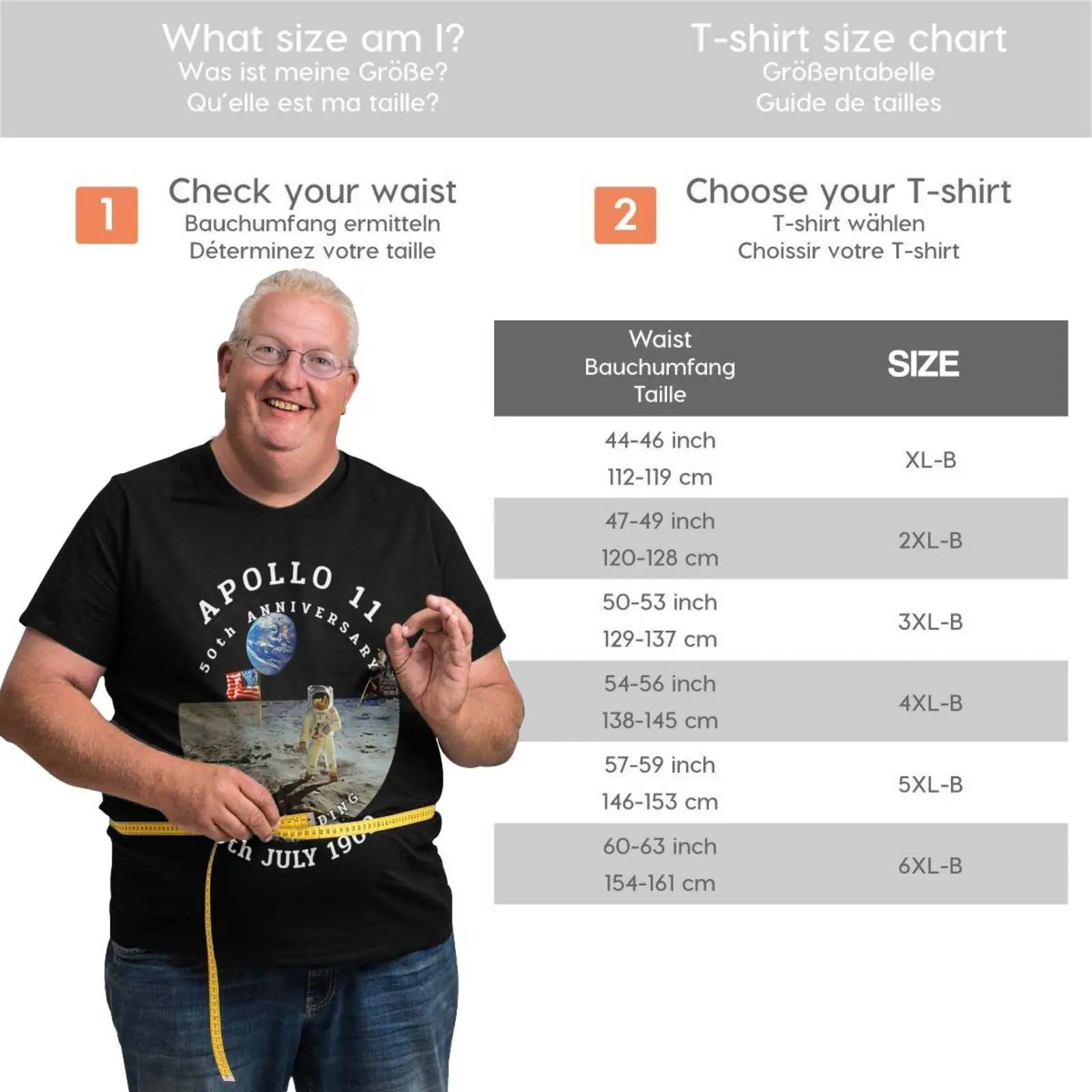 Футболка мужская оверсайз с аниме-принтом Луна |