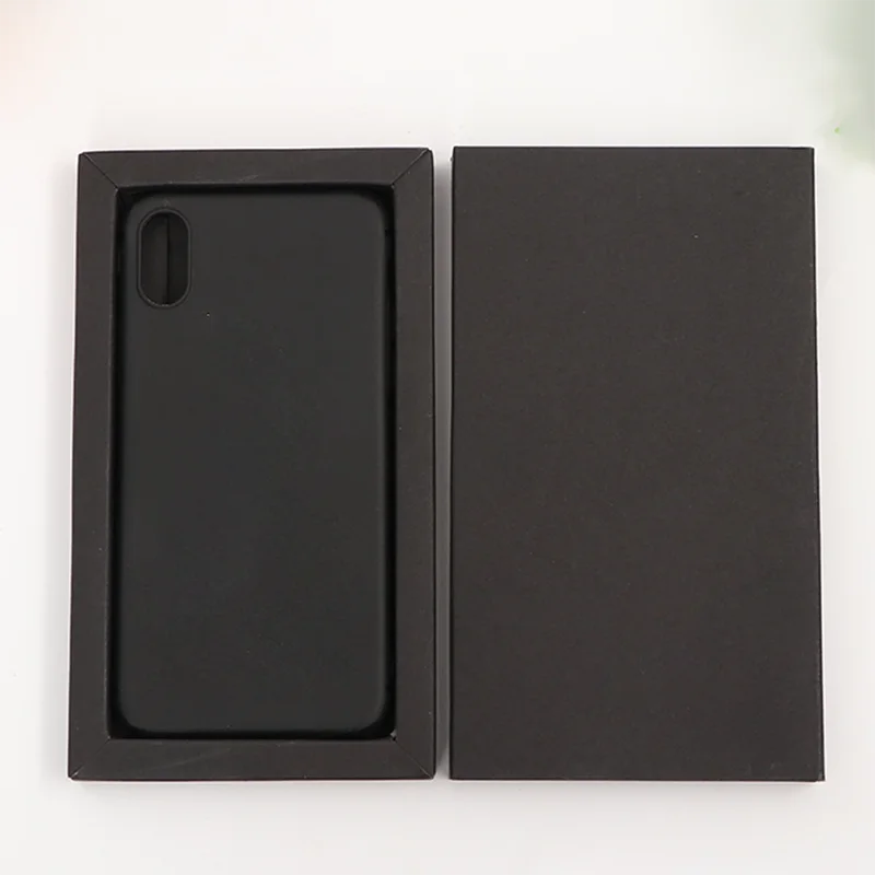 Iphone X/s/13pro Max Kraft Paper Box Drawer Slide Gift Cardboard Box