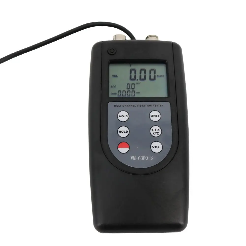

VM-6380-3 измеритель вибрации, используемый для измерения периодического движения для проверки баланса и девирования движущегося оборудования