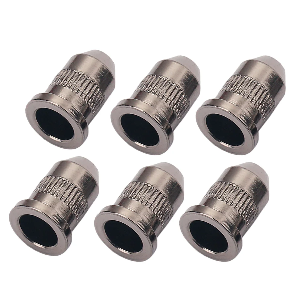 

String Guitar Through Ferrules Body Mounting Cap Bass Bullet Buckle Accessories Replacement Parts Mounts
