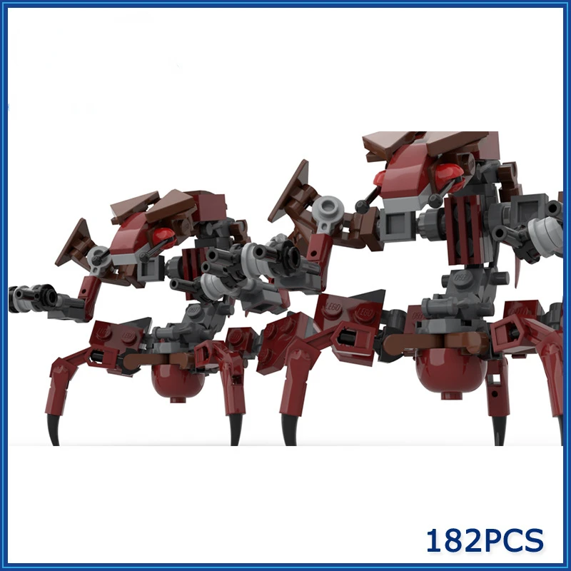 

MOC Space War Series Alien Robot BricksDIY Mini Model Children's Toys High and Small Particle Building Blocks