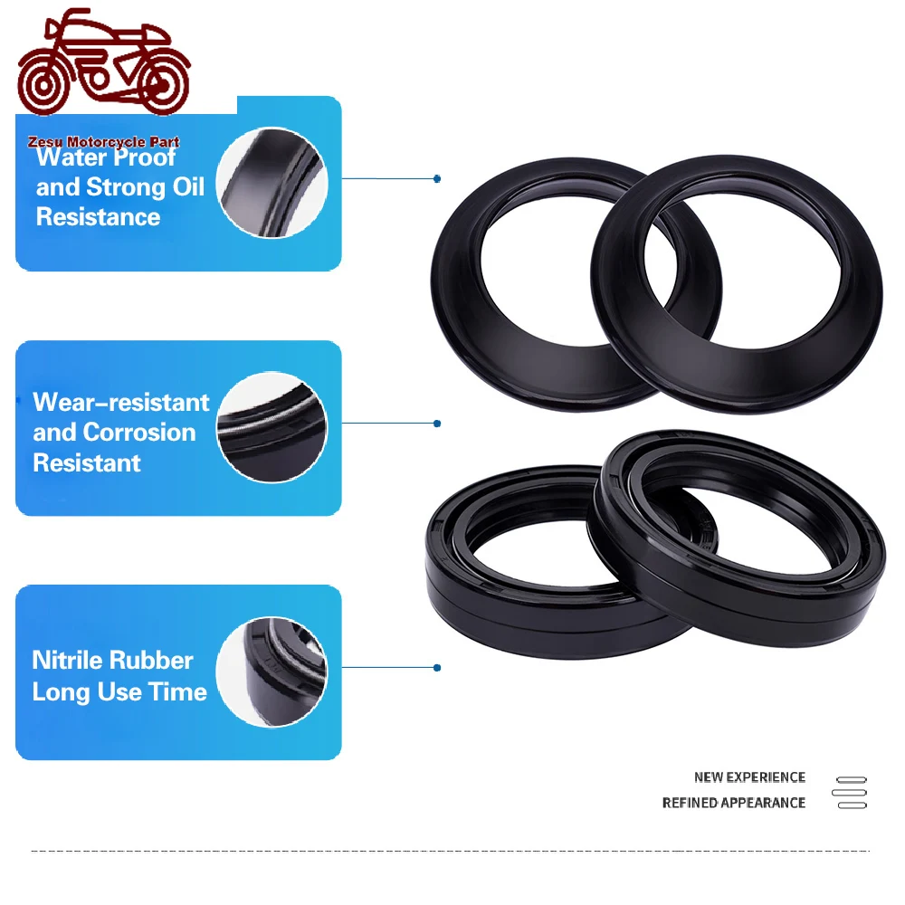 

39x52x11 Motorcycle Front Fork Damper Oil Dust Seal For HONDA VFR750F V700F VF750F Interceptor VF700C Magna VT700C VT750C Shadow