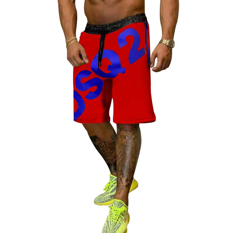 

Модные мужские свободные шорты для бега облегающие шорты-шаровары летние повседневные мужские бриджи 2022 Новинка