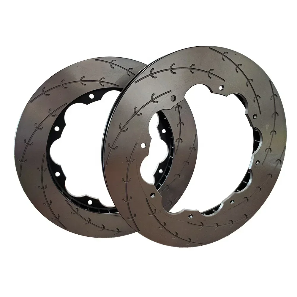 5000 шлицевых сменных роторов переднего тормозного диска 380 мм для Nissan 2009-11 Gtr R35 DBA