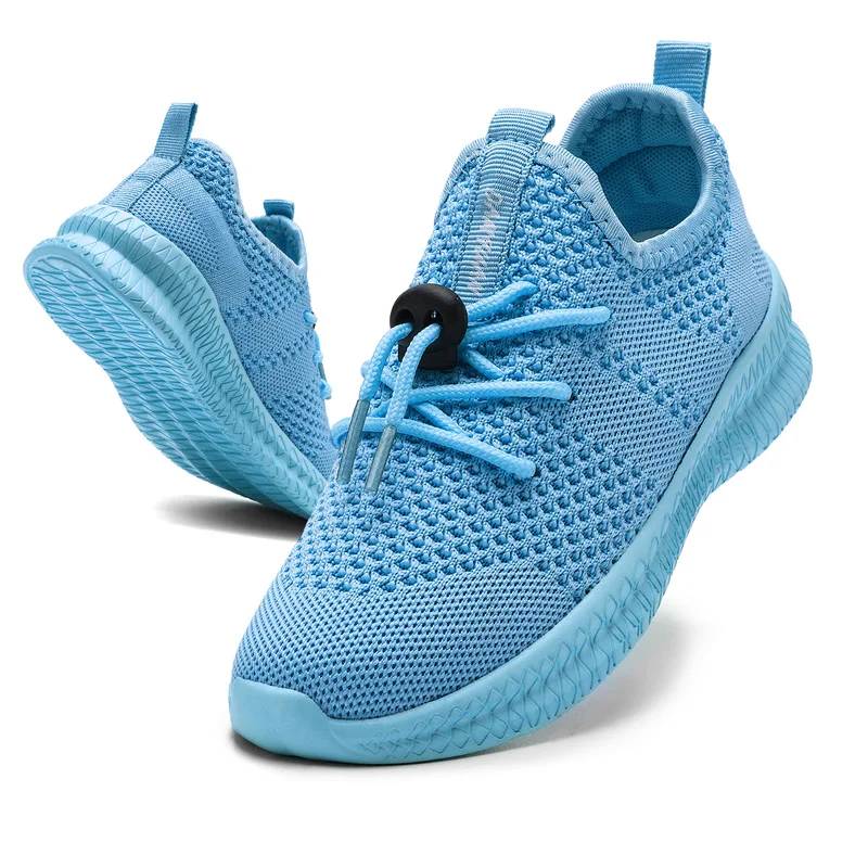 Children's  basketball shoes Sports Shoes Boys Girls Running Outdoor Sneakers Breathable Soft Bottom Kids Lace-up Jogging Shoes