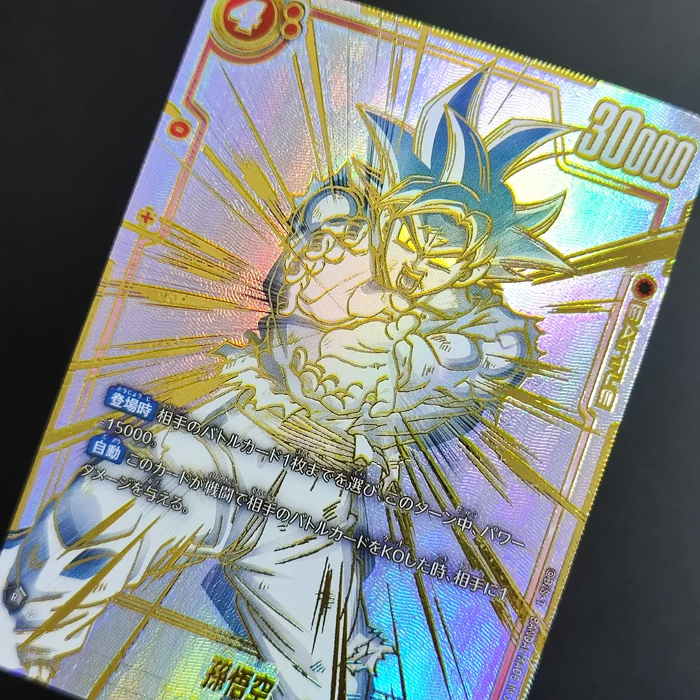 Фото Коллекционная карта Proxy Dragon Ball Son 2024 DBS FSN WOTLD JP SON GOKU FB01-119, суперредкая, классическая аниме-карта, игрушка №2