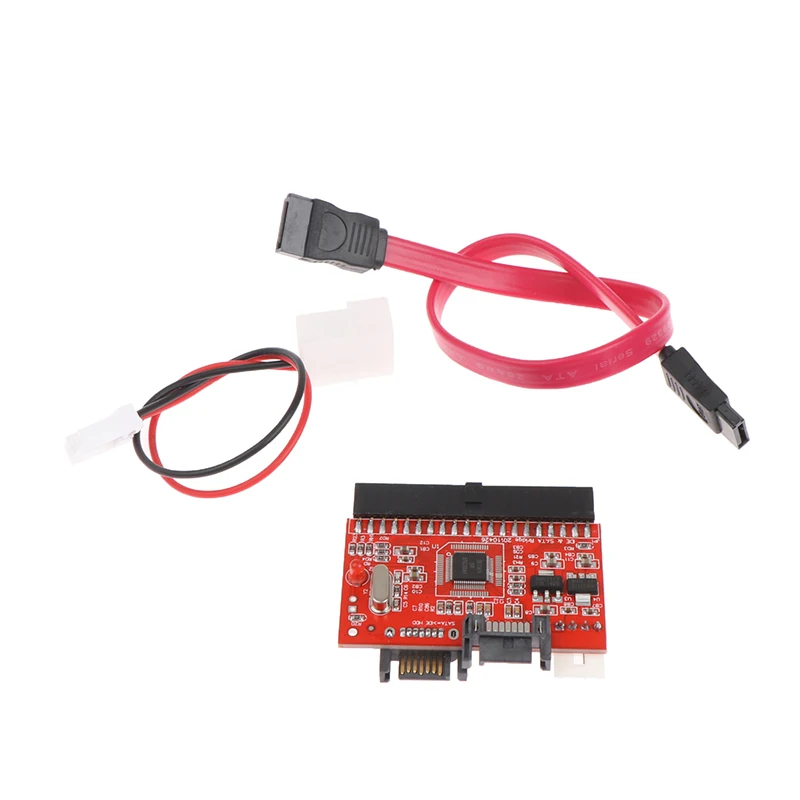 

Конвертер 2 в 1 IDE-SATA/адаптер SATA-IDE, 3,5 дюйма, 40pin для DVD, CD, HDD, двунаправленная передача данных для ПК SATA, кабель для передачи данных