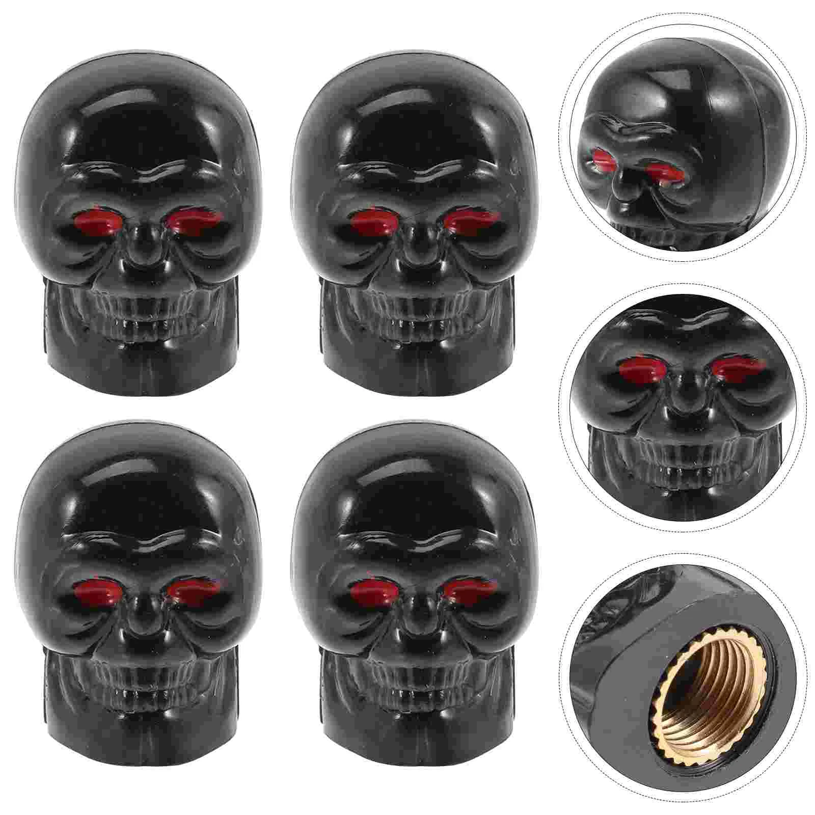 

Tire Caps Capair Car Stem Cover Pressure Fluorescent Hat Wheel Coversfunny Suv Bike Motorcycle Glowthe Dark Flourescent Stems