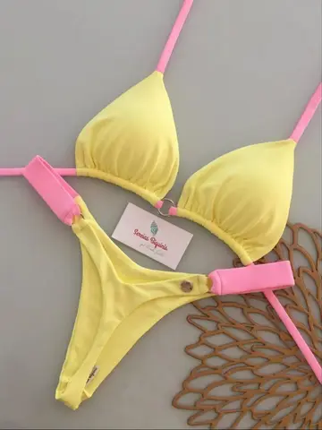 Сексуальное бикини-бандо из спандекса