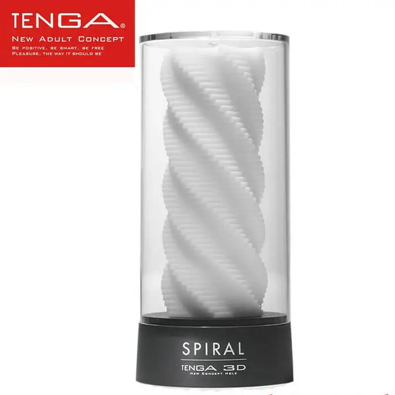 TENGA 3D SPIRAL Мужской мастурбатор Искусственная вагина Чашка для мастурбации