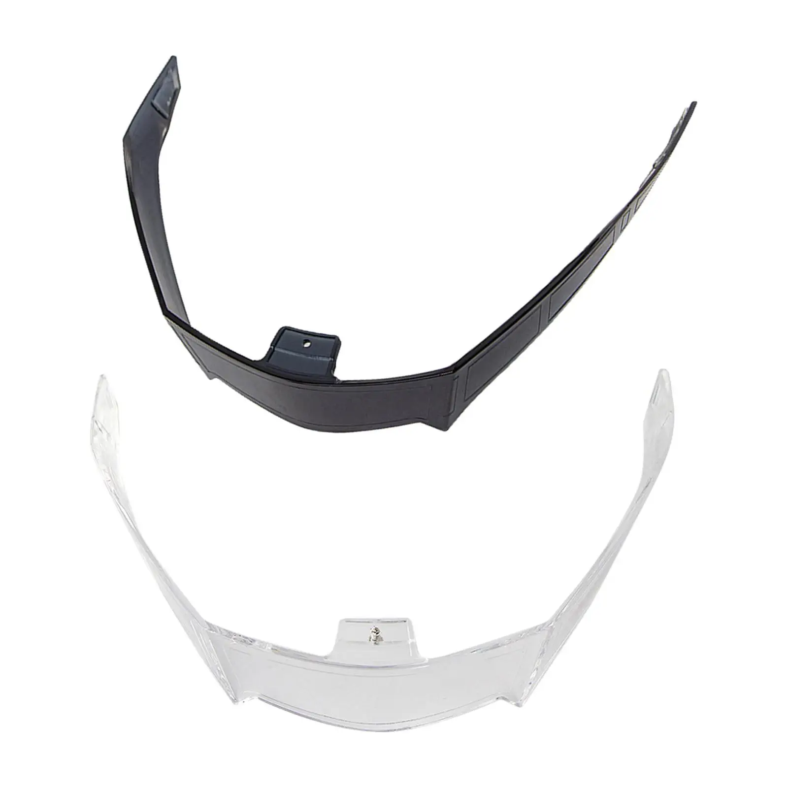 

helmet Big Tail Spoiler Replacement Decor for 955&960 plastic material, sturdy and durable.