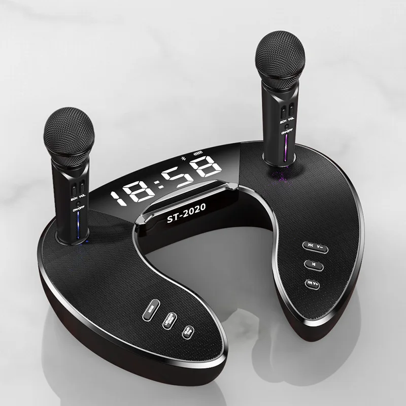 Беспроводной микрофон Bluetooth-динамик уличная караоке-машина микрофонная