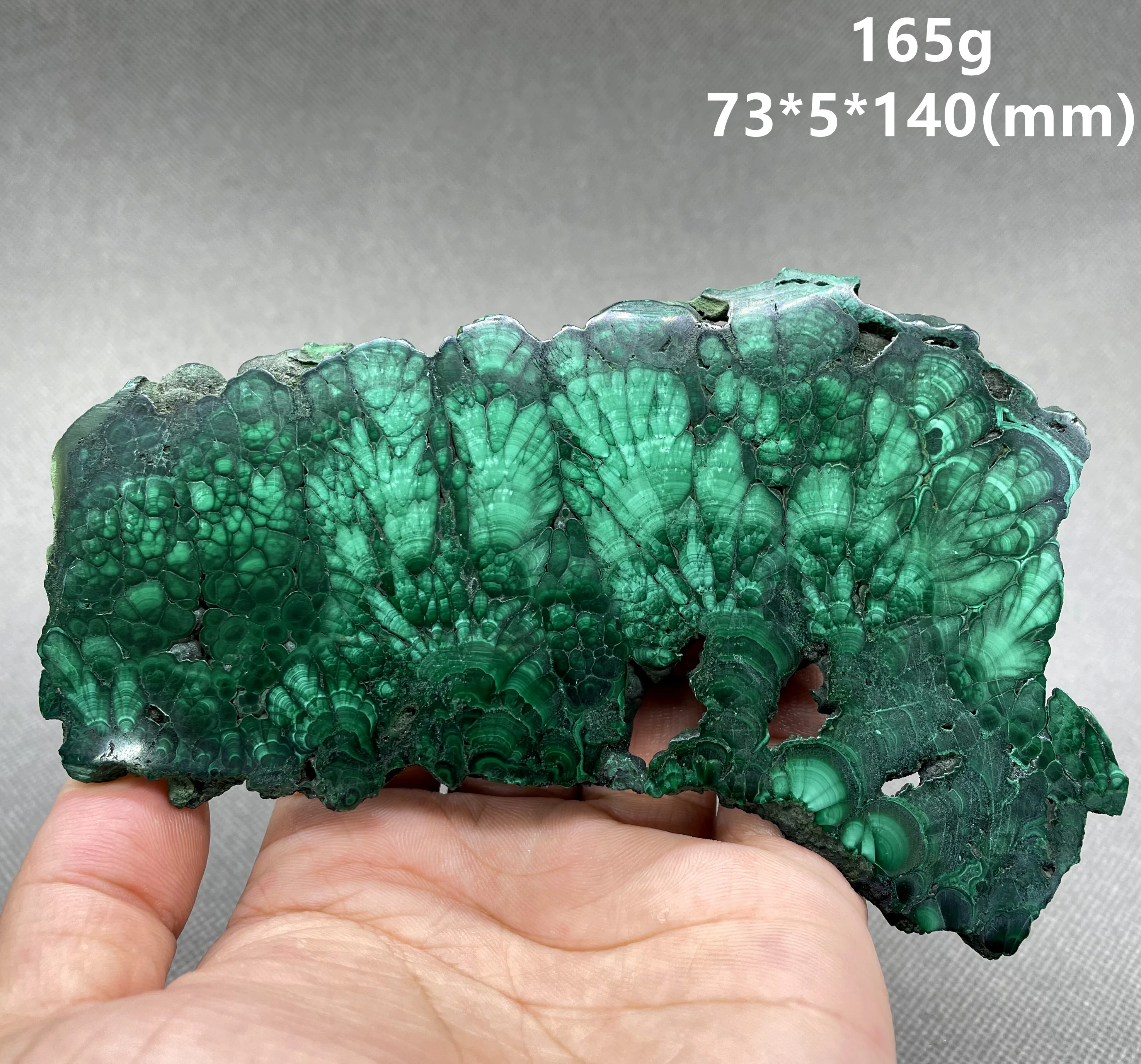 

NEW! 100% Natural green malachite polished mineral specimen slice rough stone quartz Stones and crystals Healing crystal