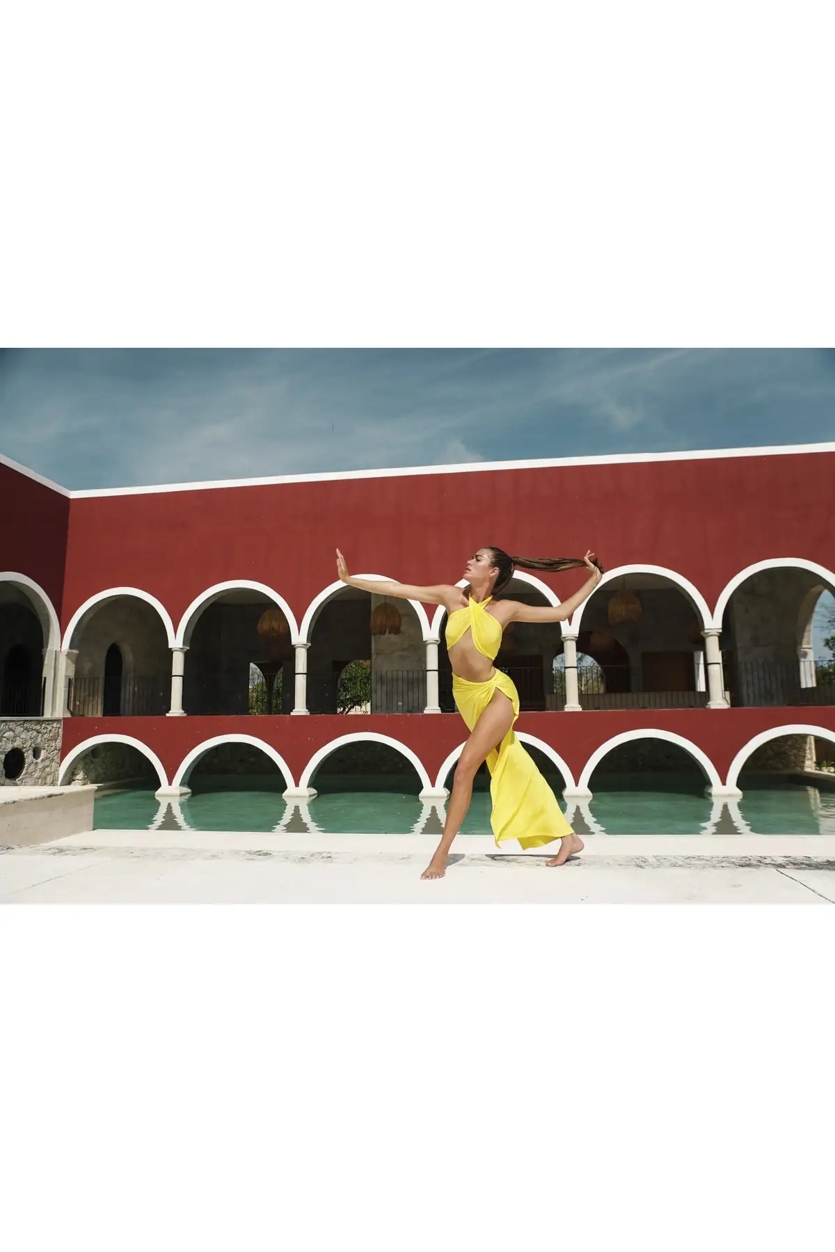 Рисунок 5 - Женское парео без ограничений желтая