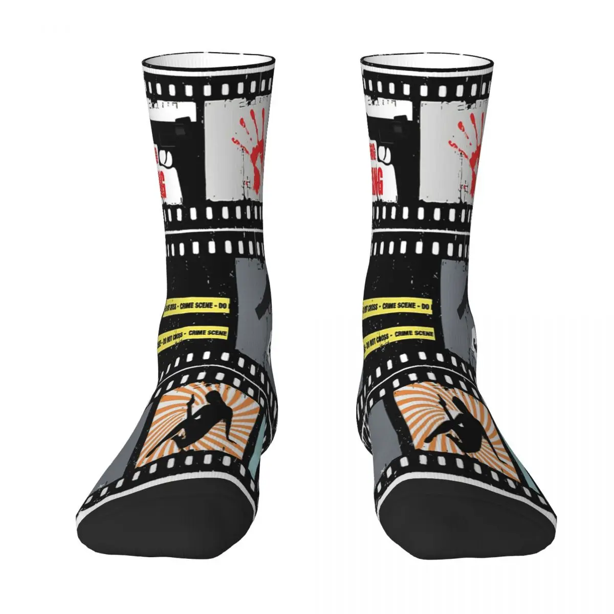 

Pulp Fiction Sock Socks Men Women Polyester Stockings Customizable Sweetshirt