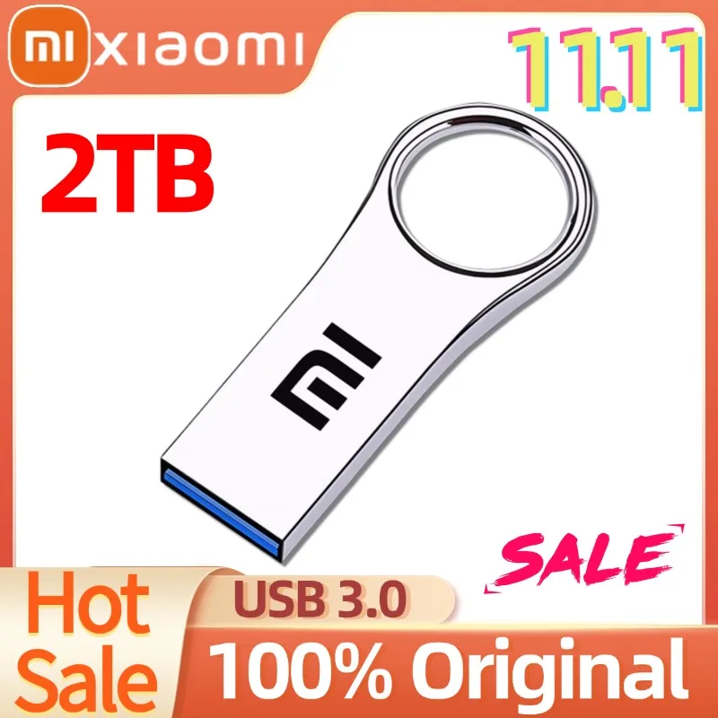 Xiaomi 2 ТБ USB 3.0 Флэш-накопитель Высокоскоростной Pen Drive Usb3. 0 Memory Stick 512 ГБ