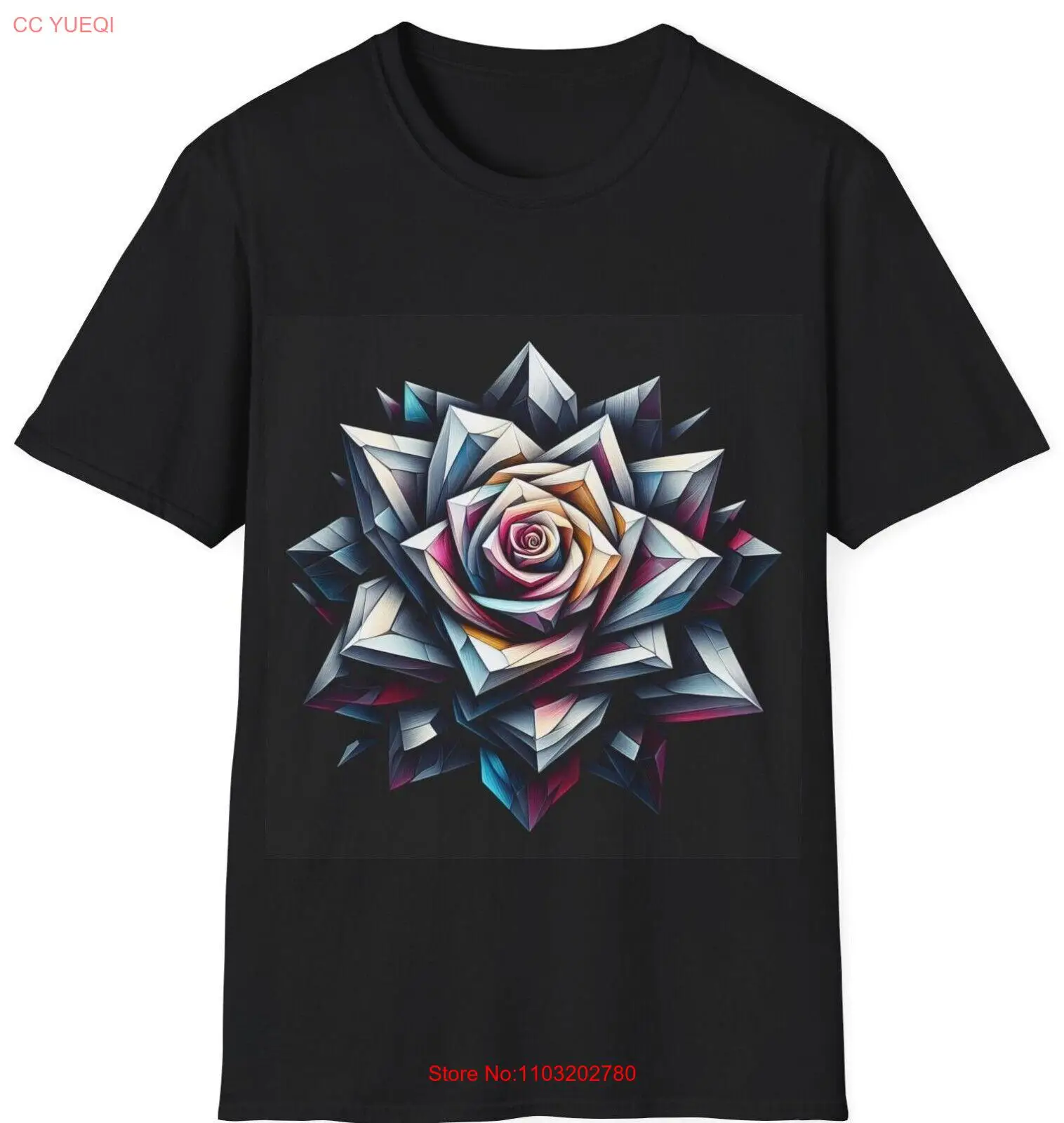 Абстрактная искусственная Цветочная уличный стиль забавная модная уличная