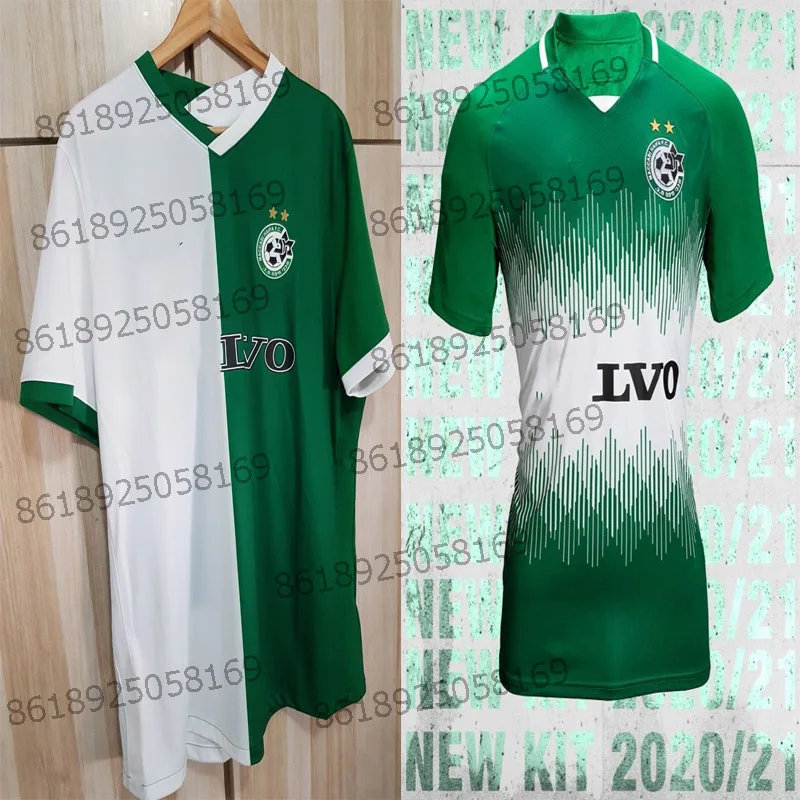 

New 2020/21 Maccabi Haifa Israel Home Children's Adult Jersey ATZILI HAZIZA G.DONYOH T-shirt