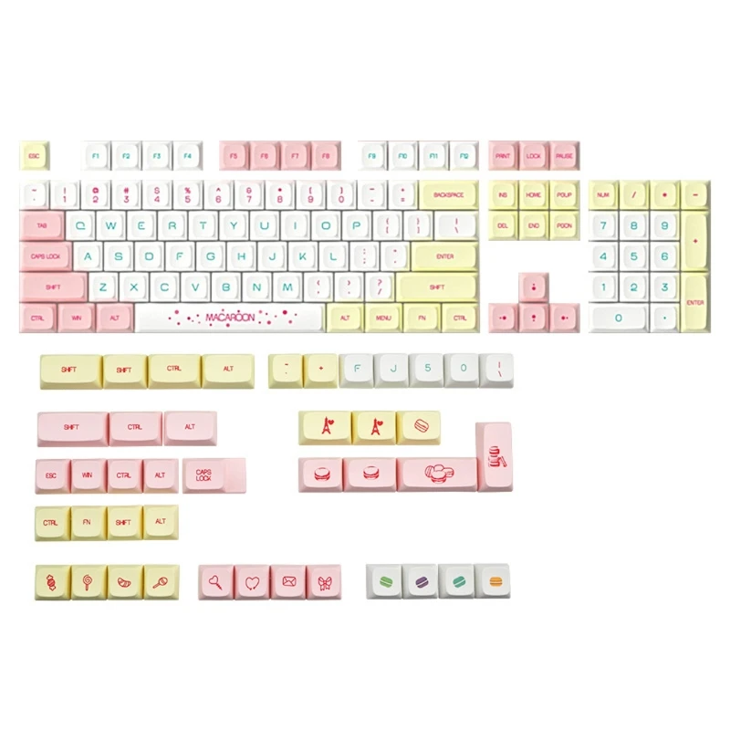 

Колпачки для клавиш под заказ, подходят для переключателя Cherry MX, для набора ключей, колпачки для клавиш XDA Profile PBT