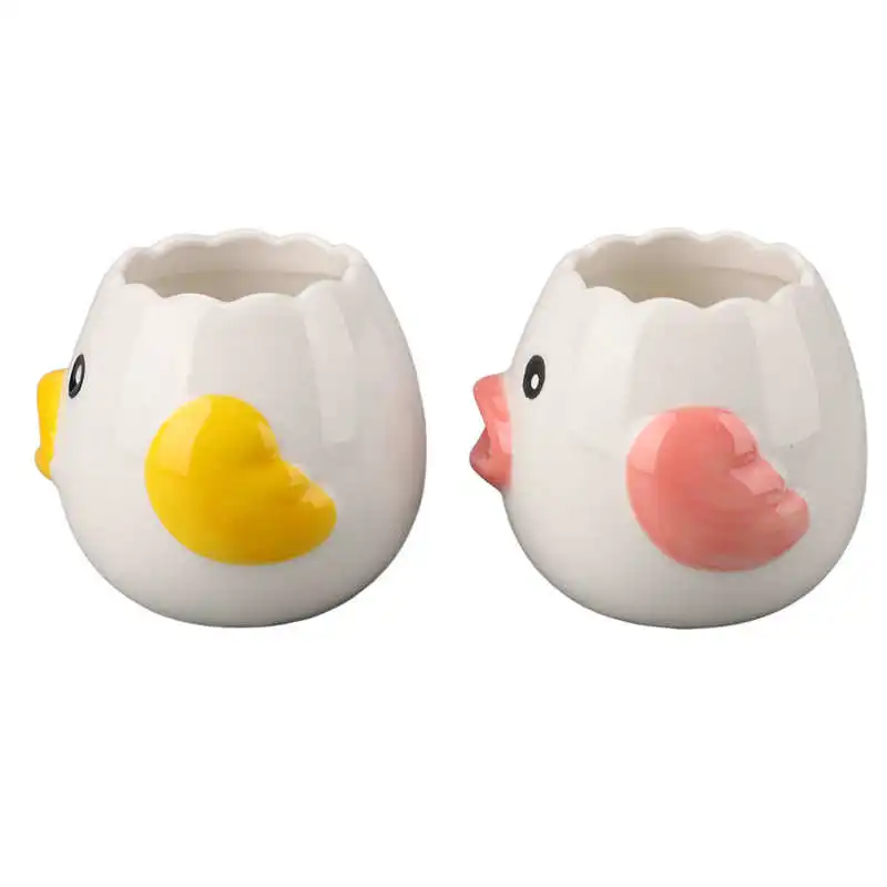 

Egg Separator Convenient Ceramic Egg Separator for Kitchen