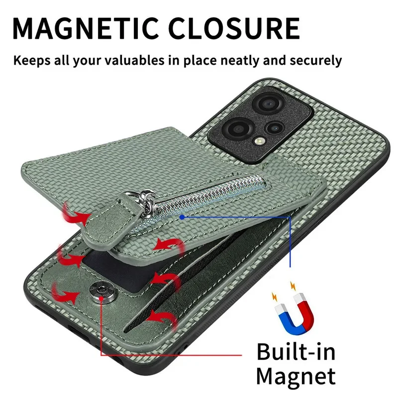 Для Xiaomi 14T 13T 12T 11T 13 14 Pro 5G кожаный чехол-бумажник на молнии для задняя крышка Mi 11 Lite