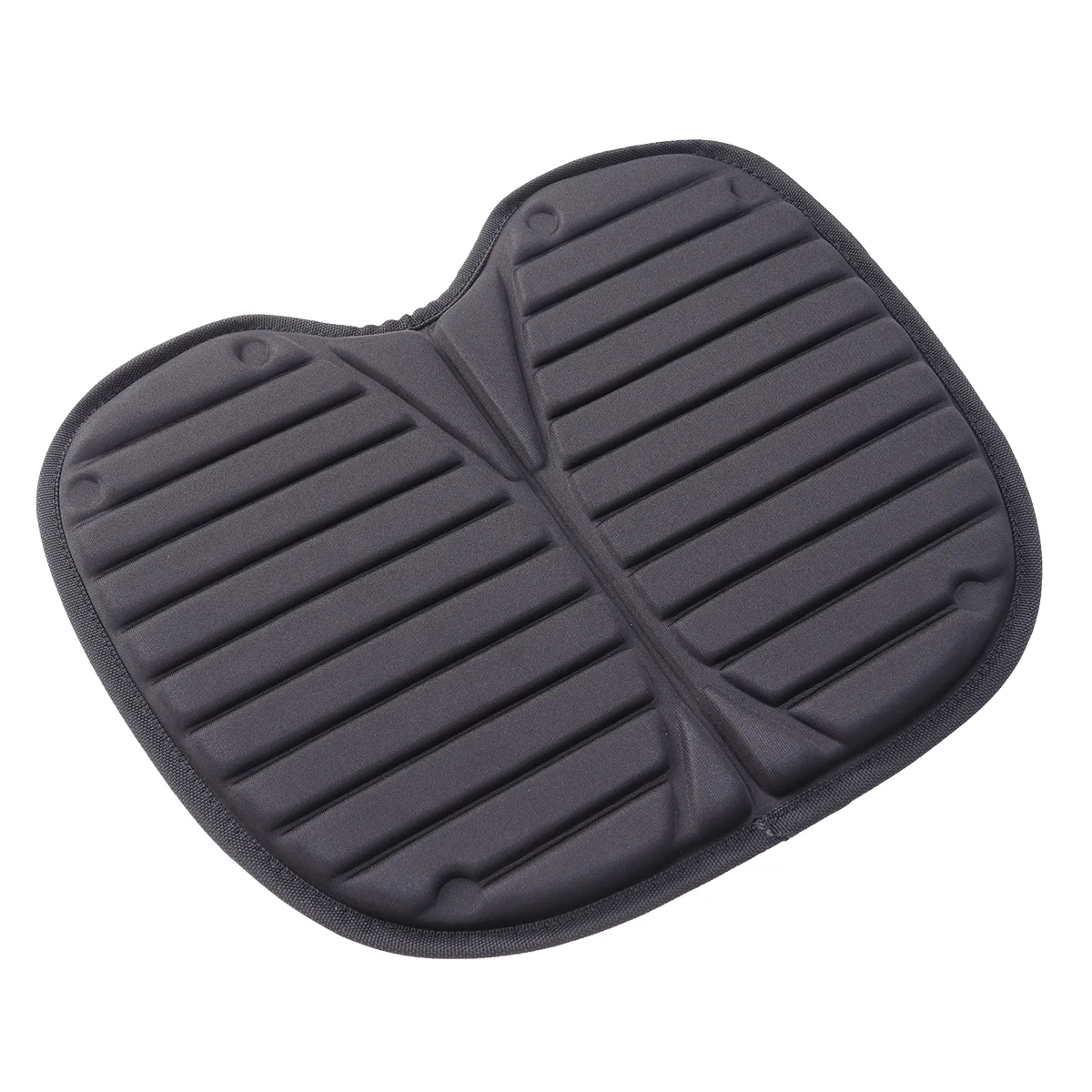 

Comfortable Padded On Kayak Cushion Lightweight Paddling Pad for Kayak Canoe Fishing Boat (Black)