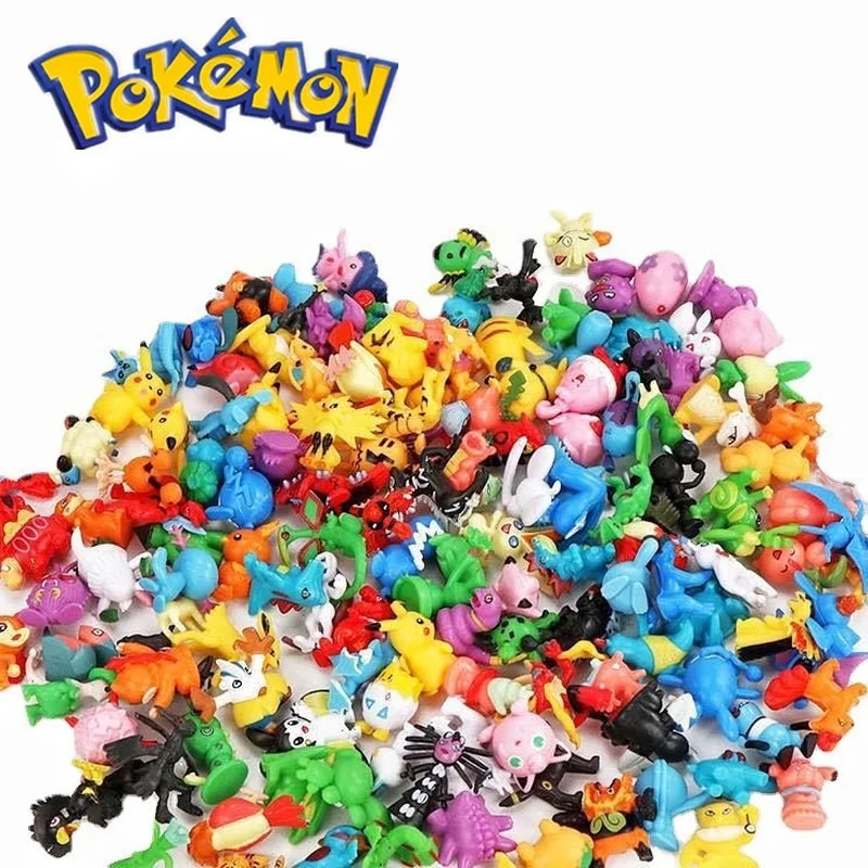 

Pokemon Figures Model 24-144Pcs Different Styles 2-3CM Pikachu Anime Figure Dolls Kawaii Toys Gift Birthday Kids Christmas Gifts