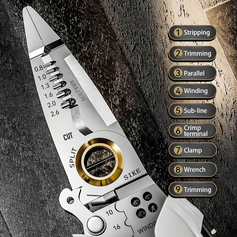 Многофункциональные плоскогубцы Airaj высокая эластичность экономия силичных