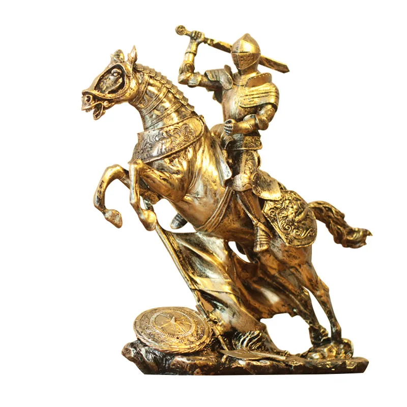 Medieval Samurai Armor Model Retro Roman Armor Warrior Home Decor Ornaments Creative Car Decoration Crafts Knight War Horse
Medieval Samurai Armor Model Retro Roman Armor Warrior Home Decor Ornaments Creative Car Decoration Crafts Knight War Horse